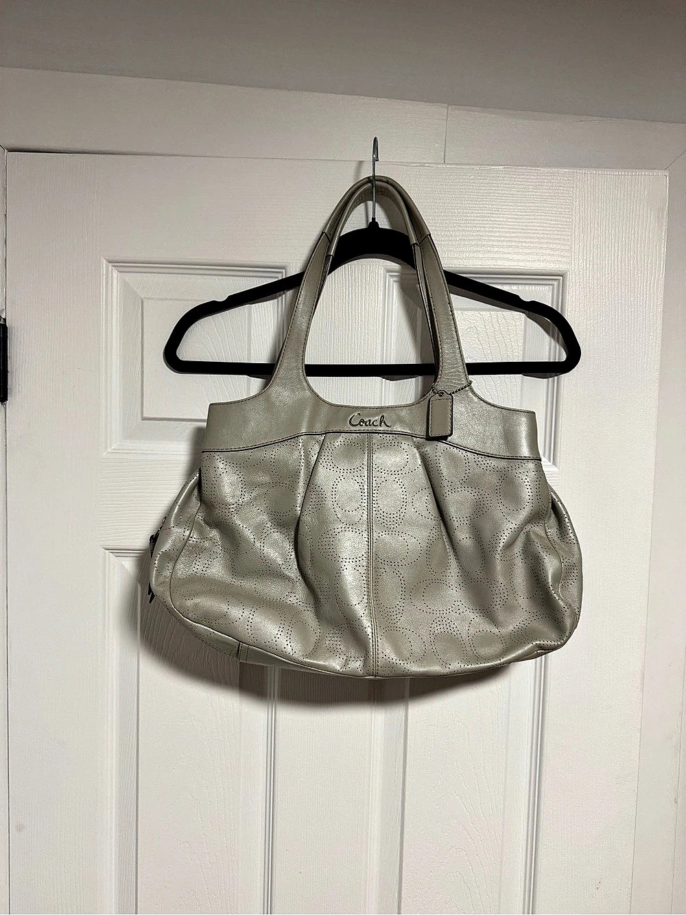 Coach Perforated shoulder bag